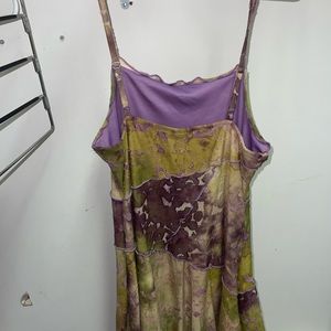 Short Green Cut Out Dress Size L